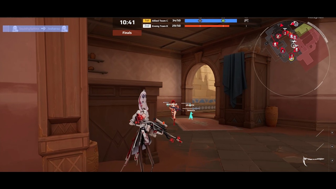 Day 1 of practise using sniper and trying to get better in strinova~