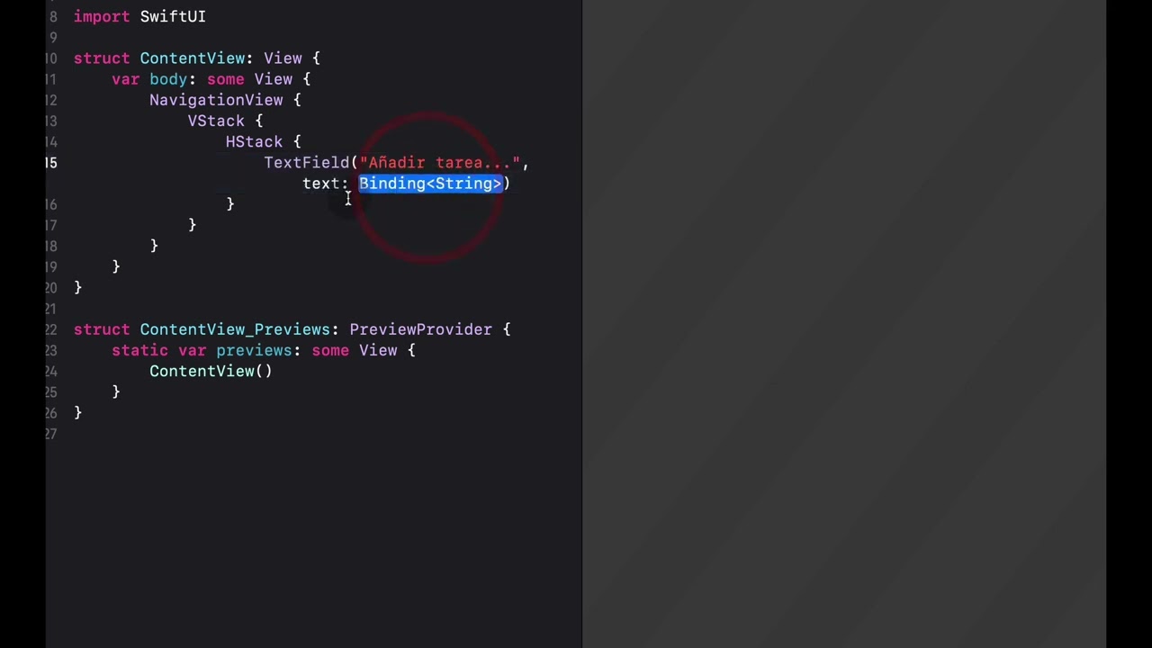 Crear una App de tareas con SwiftUI | Parte 1/2