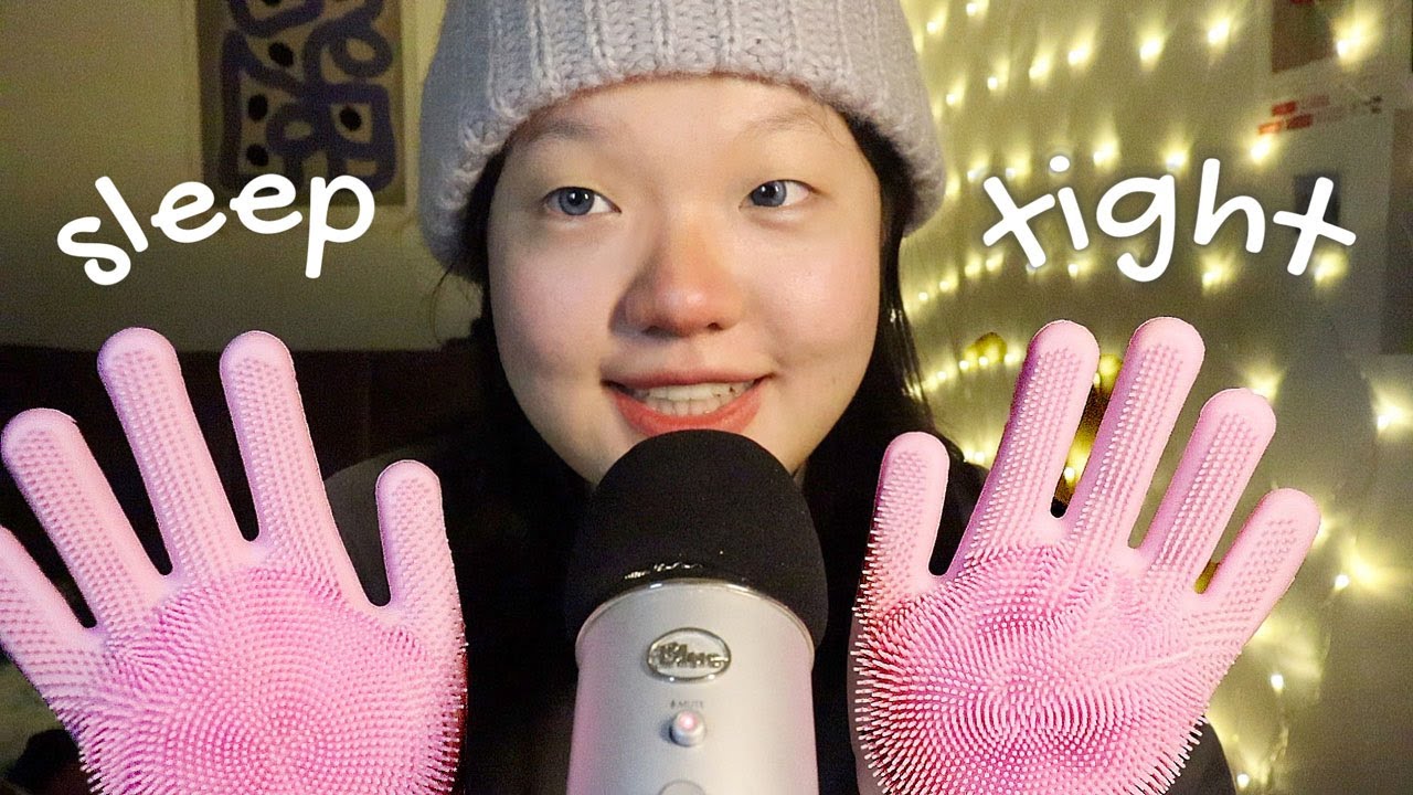 ASMR хорошо спала!  (Шепчет, хлопает, чешется)