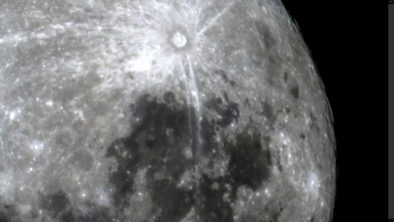 Super Moon 2025 LIVE through a Made in Pakistan telescope.