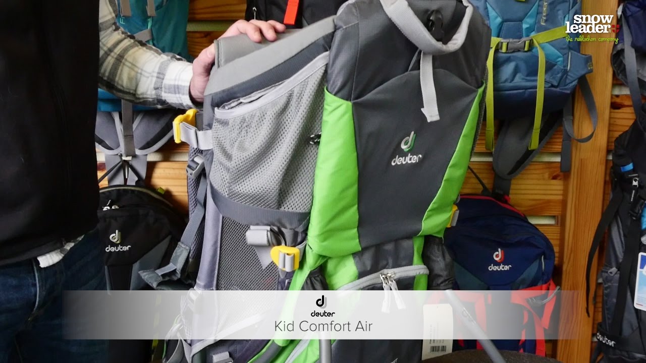 Deuter : Kid comfort Air - Porte bébé - Snowleader.com