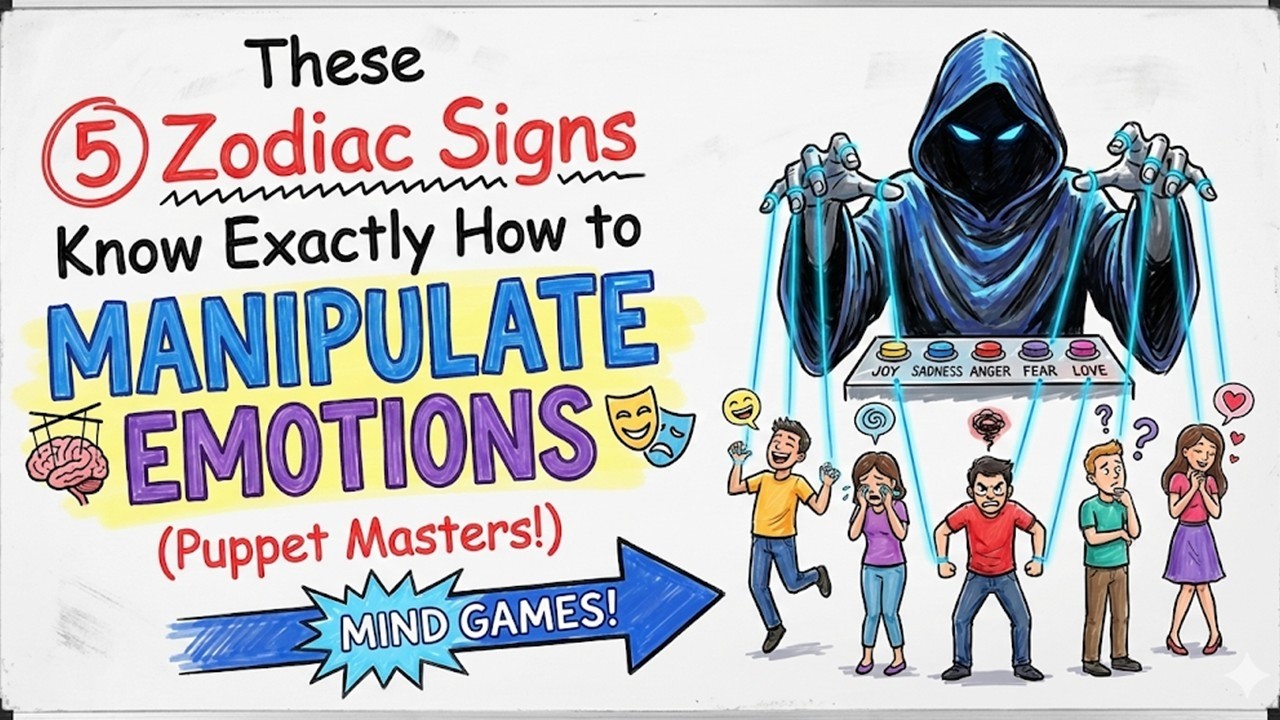 These 5 Zodiac Signs Know Exactly How to Manipulate Emotions