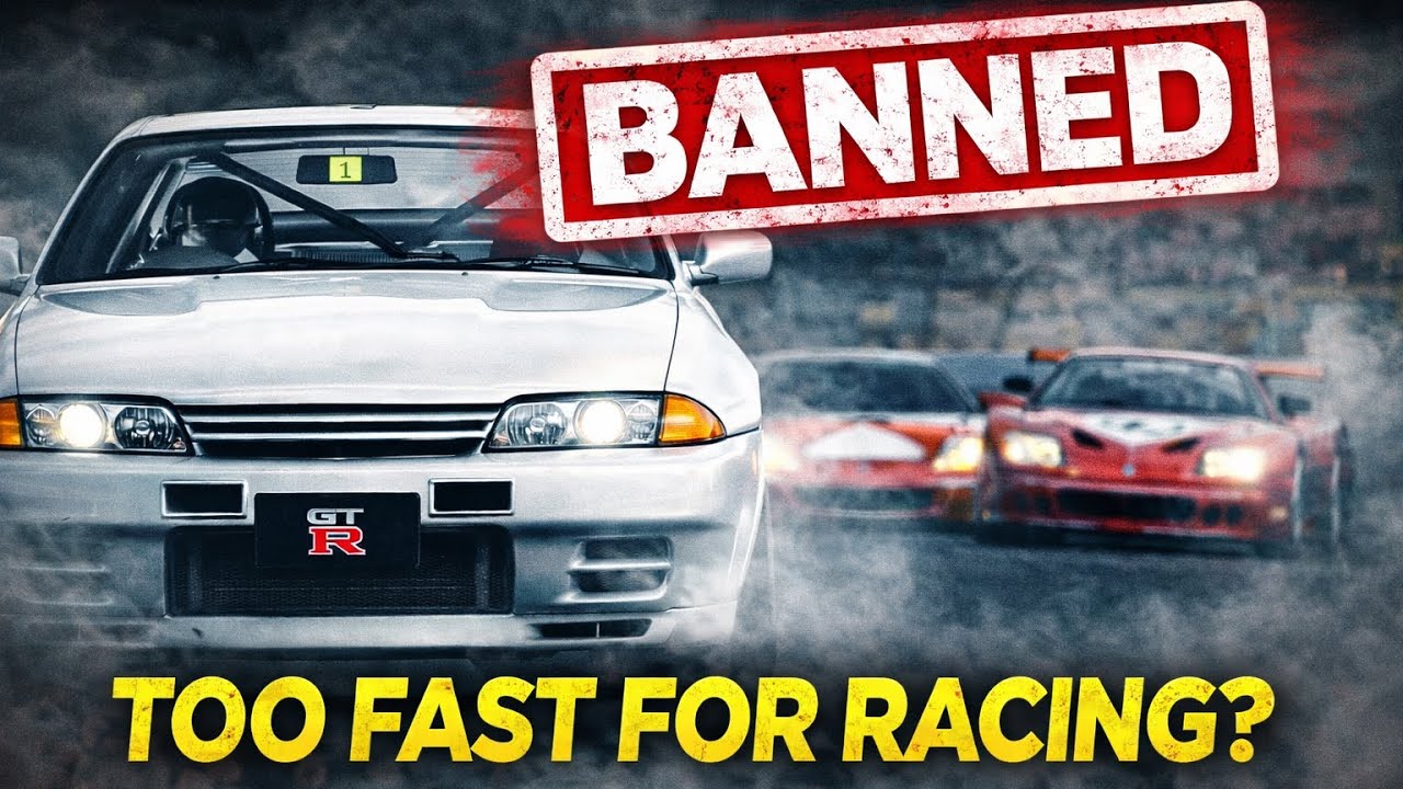 The Car Racing Had to Ban: Nissan GT-R