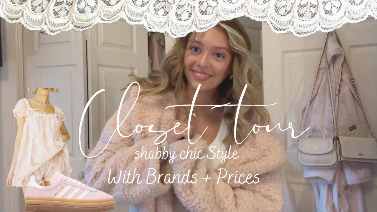 Shabby Chic Closet Tour 
