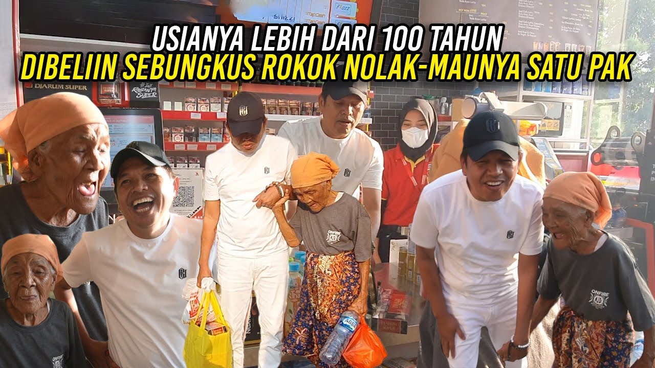 KANG DEDI BERTEMU NENEK USIANYA LEBIH 100 TH-MAU DIBELIKAN R0K0K 1 BUNGKUS NOLAK-PENGENNYA 1 PAK