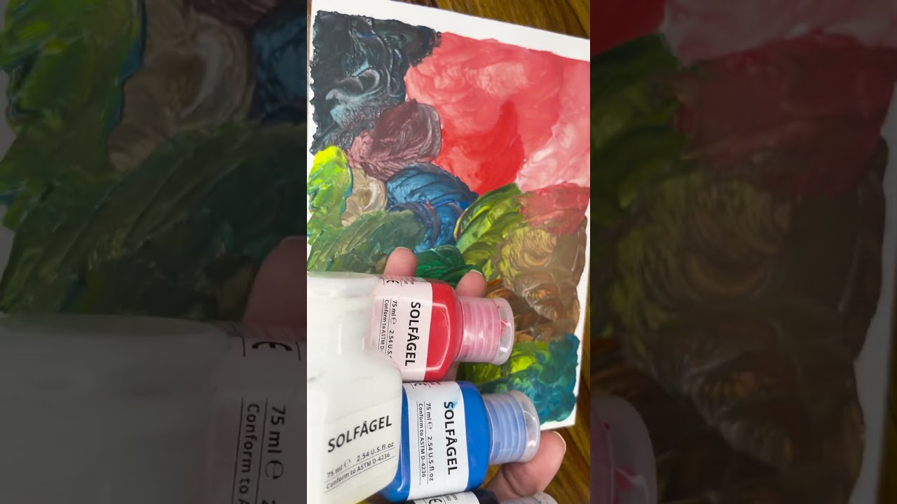 IKEA color test | Mix IKEA painting colors #shorts