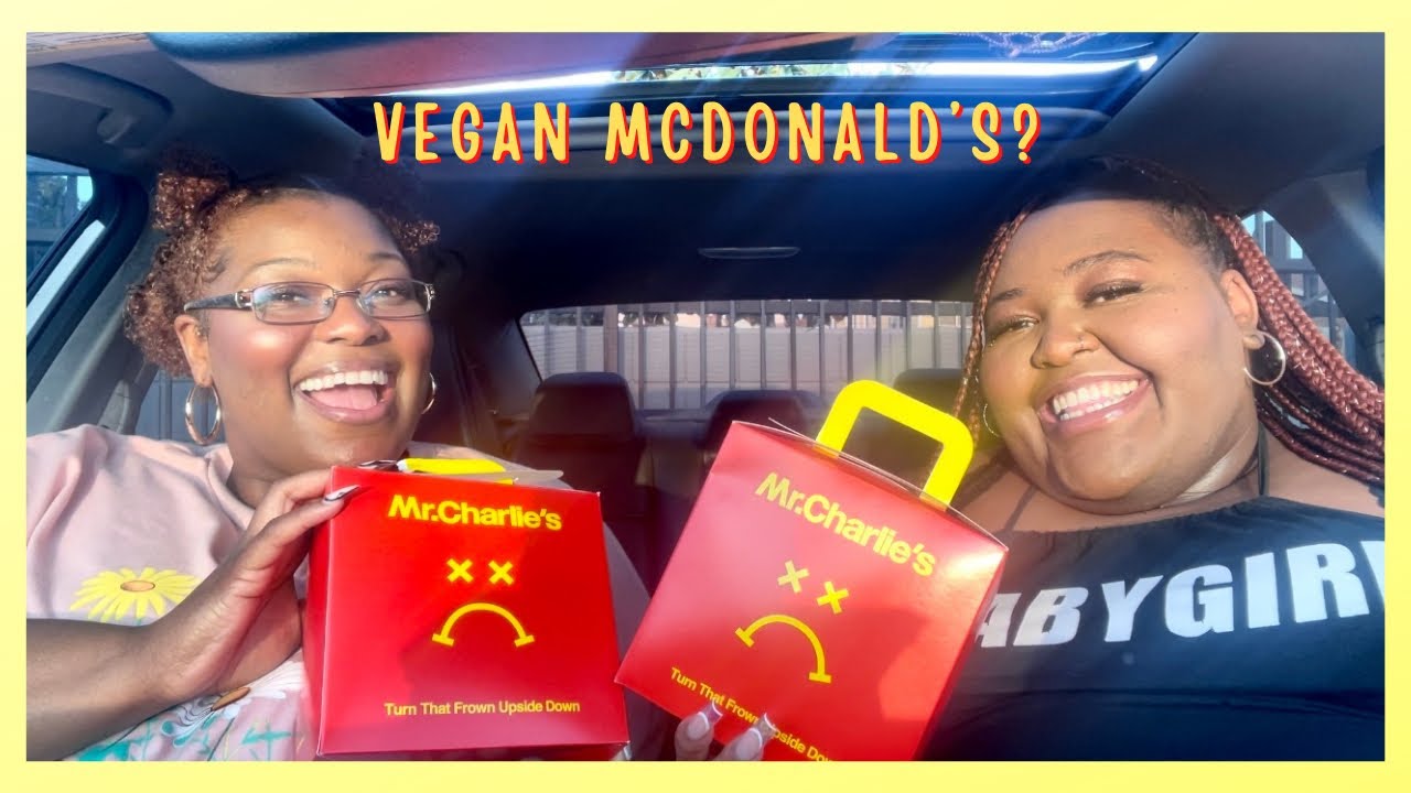 MR. CHARLIE’S (веганский McDonald’s!) MUKBANG | Челлендж со спрайтом без отрыжки | DeLexis