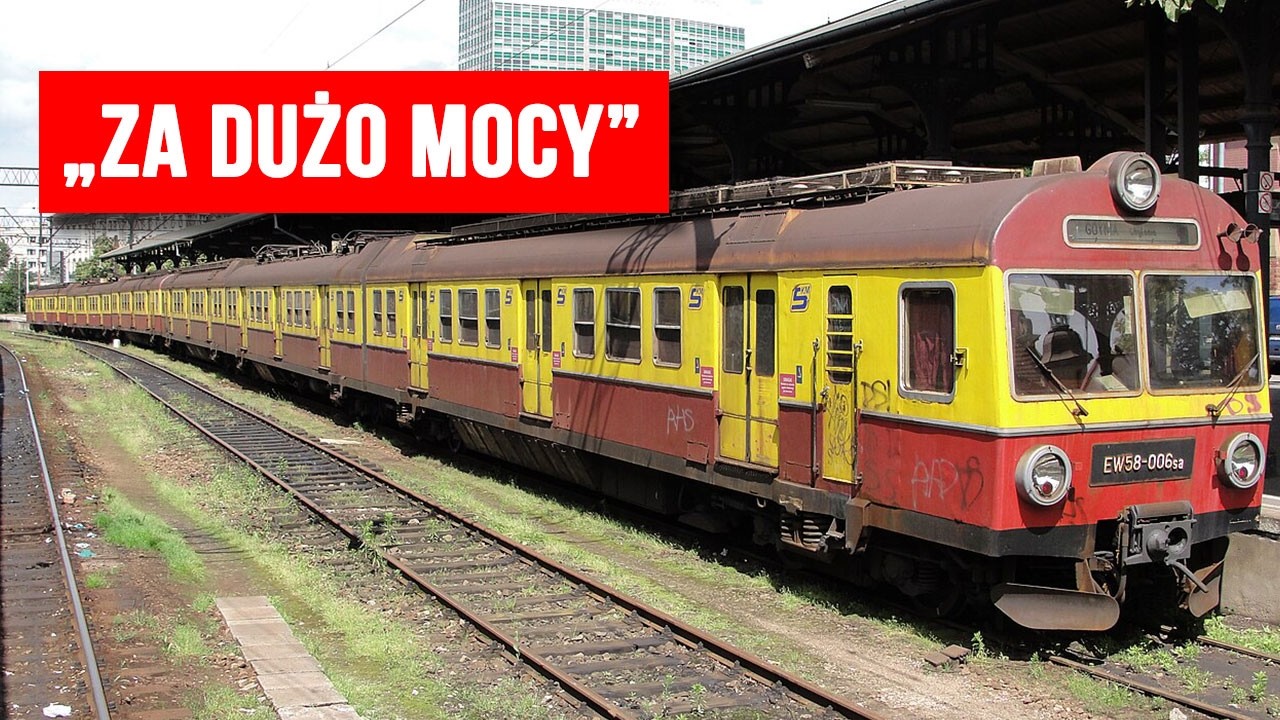Pafawag dał temu pociągowi zbyt dużą moc&hellip; i w efekcie stworzył problem. EW58 &mdash; UFO z Tr&oacute;jmiasta.