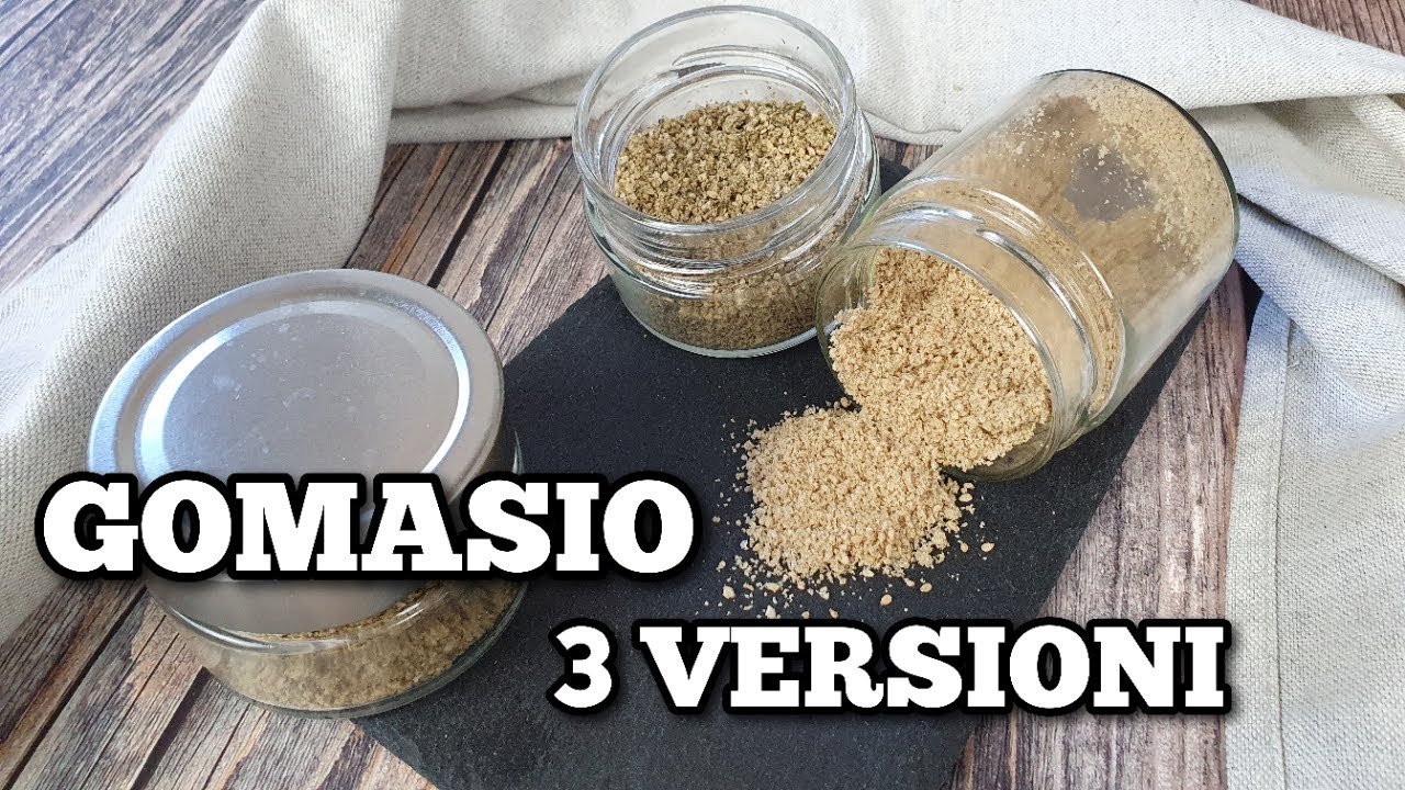 Alternativa al sale, il gomasio! Ricetta in tre versione di un insaporitore della cucina asiatica