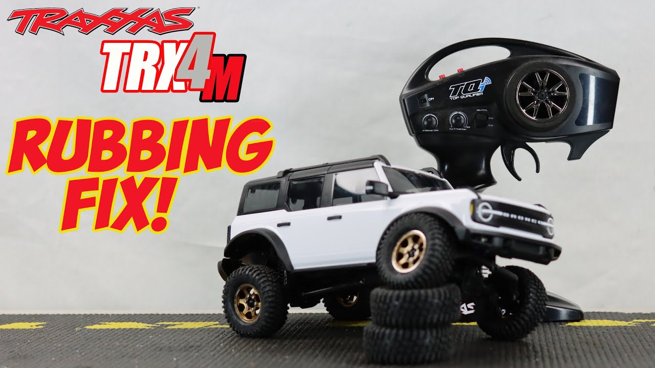 Устранение трения на Traxxas TRX4M