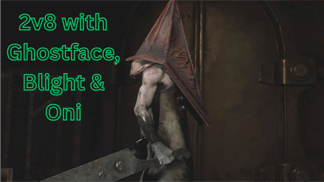 Pyramid Head in 2v8 mode with the homies - DBD 2v8 @FartFoot2169 @Frisco-Gaming