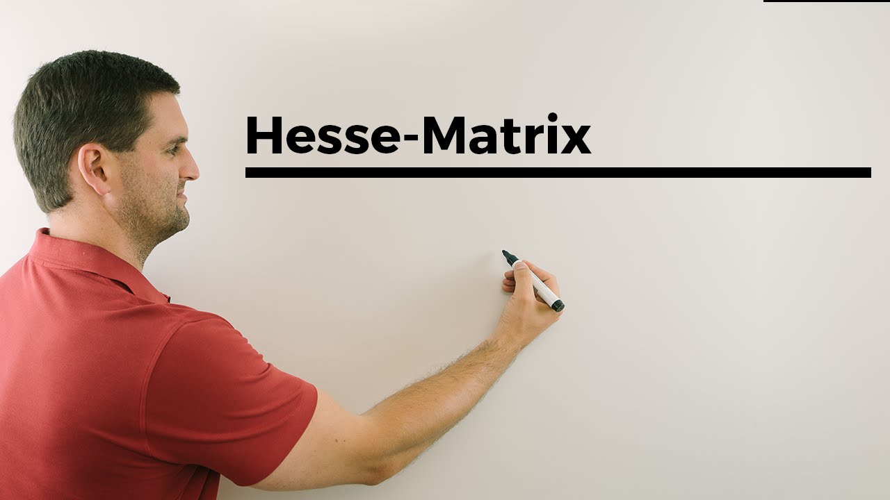 Hesse-Matrix einer Funktion, alternative Schreibweise, mehrdimensionale Analysis