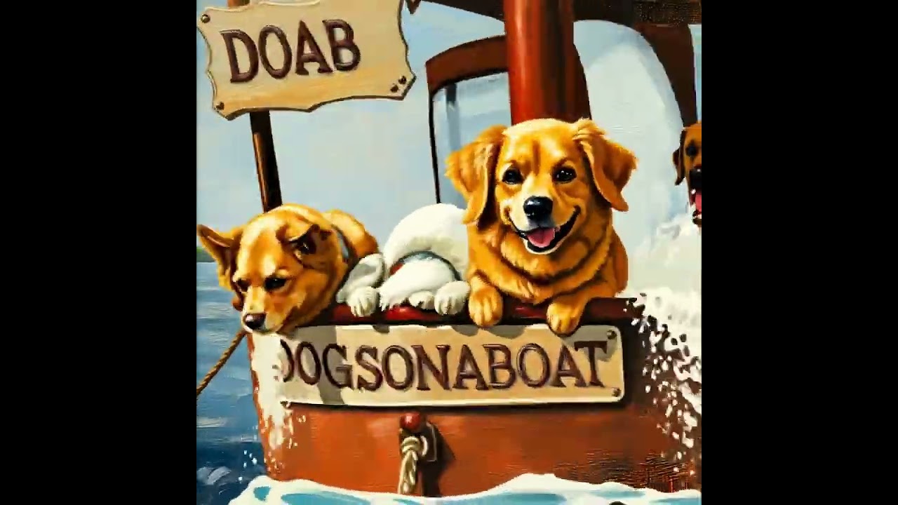 Dogs on a Boat Meme Coin now available on the Solana Blockchain under DOAB. Dogs have fun here!