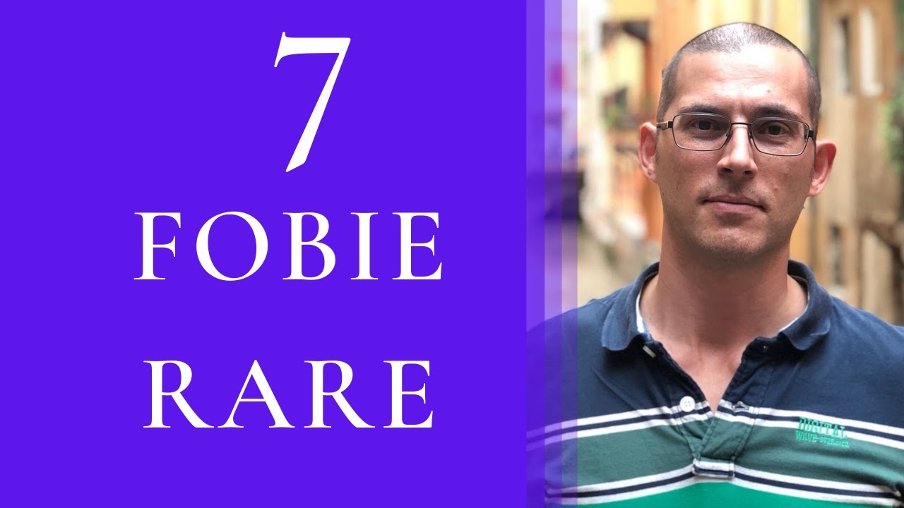 Le 7 fobie più rare