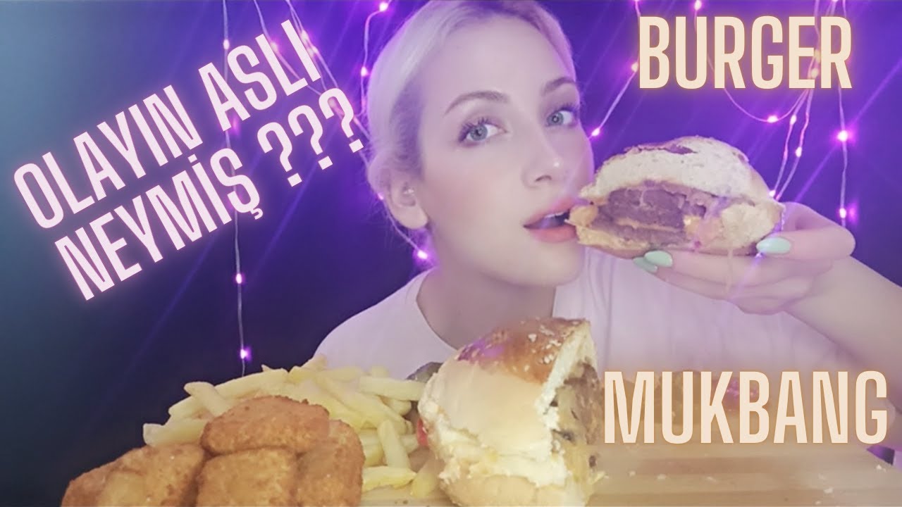 ESKİ SEVGİLİNİN ÖLMESİ ! OLAYIN ASLI NEYMİŞ ?? SERİSİ -1 | HOMEMADE BURGER MUKBANG & ASMR