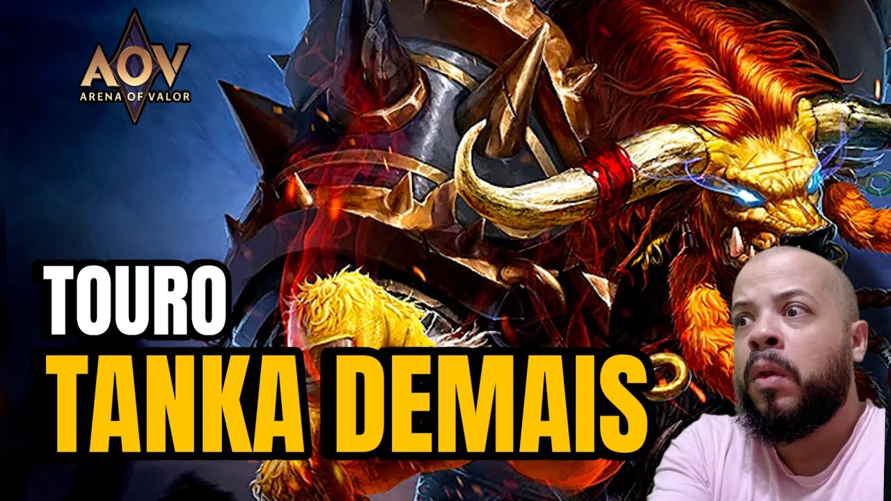 TORO TANKA MUITO NO ARENA OF VALOR 