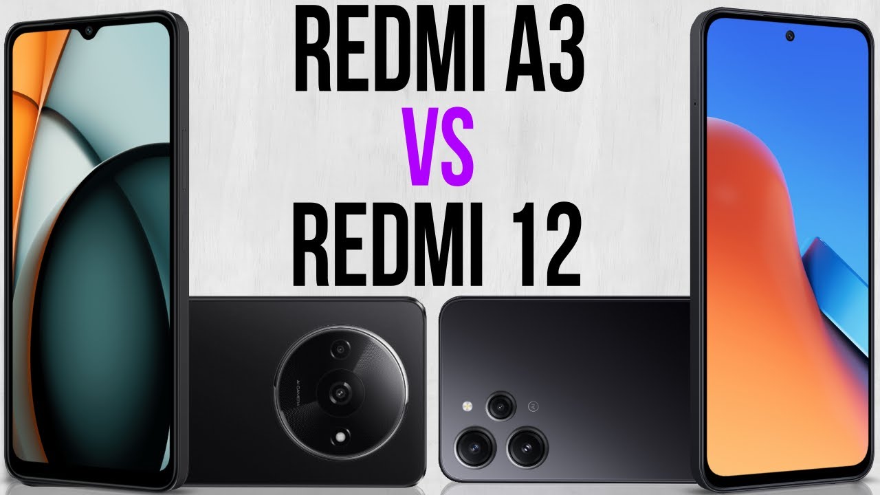 Redmi A3 vs Redmi 12 (Comparativo & Preços)