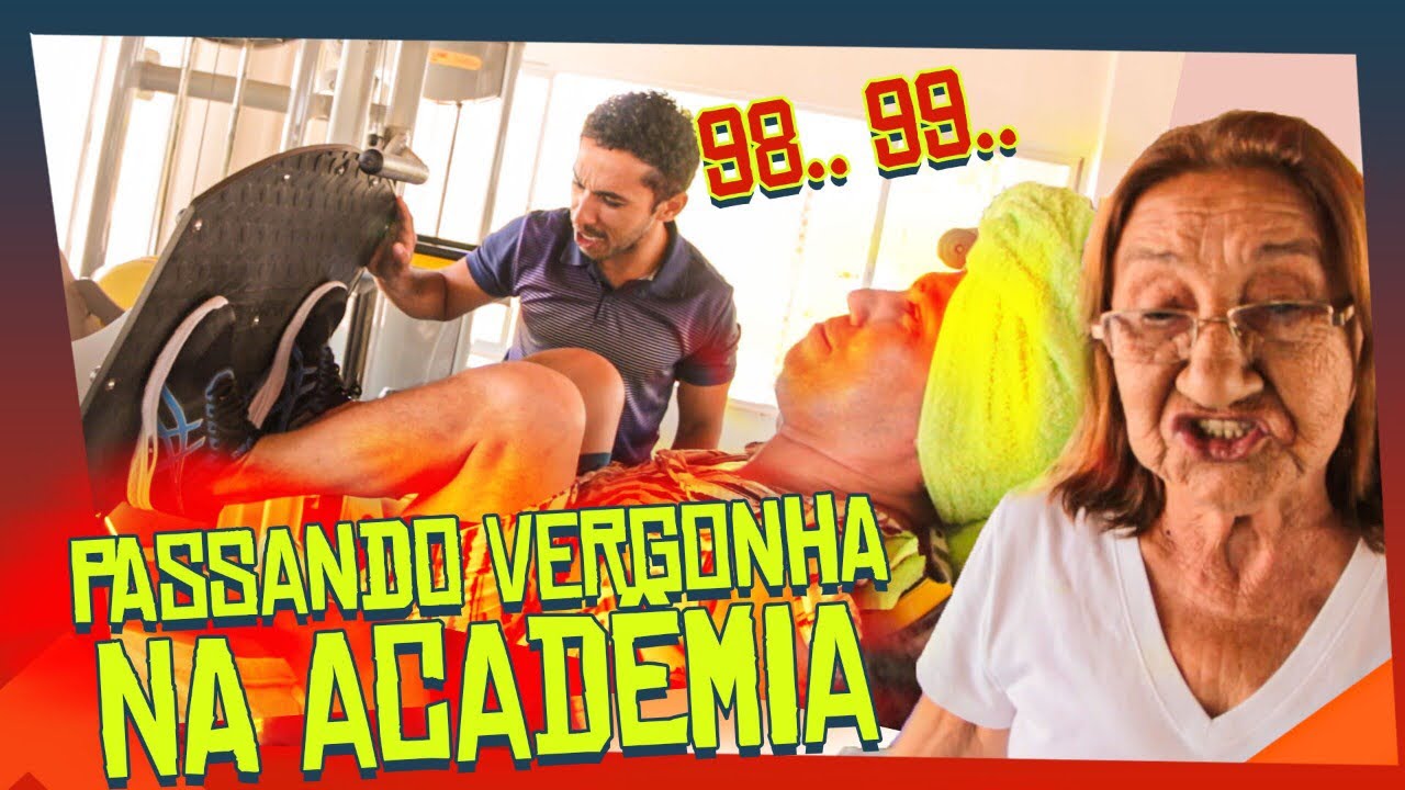 PASSANDO VERGONHA NA ACADEMIA