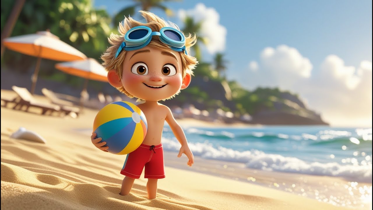 Sommerferien &ndash; hurra, hurra! ☀️ &ndash; Ein lustiges Lied f&uuml;r Kinder 🌊