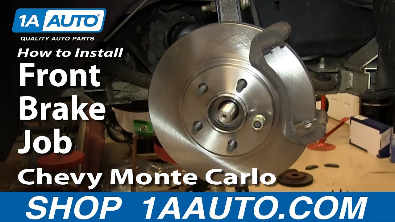 How to Replace Front Brakes 00-04 Chevy Monte Carlo