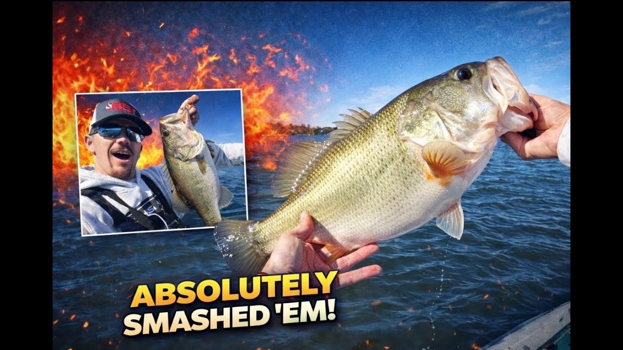 EPIC LIVESCOPE EATS - Unreal Day of Bass Fishing!