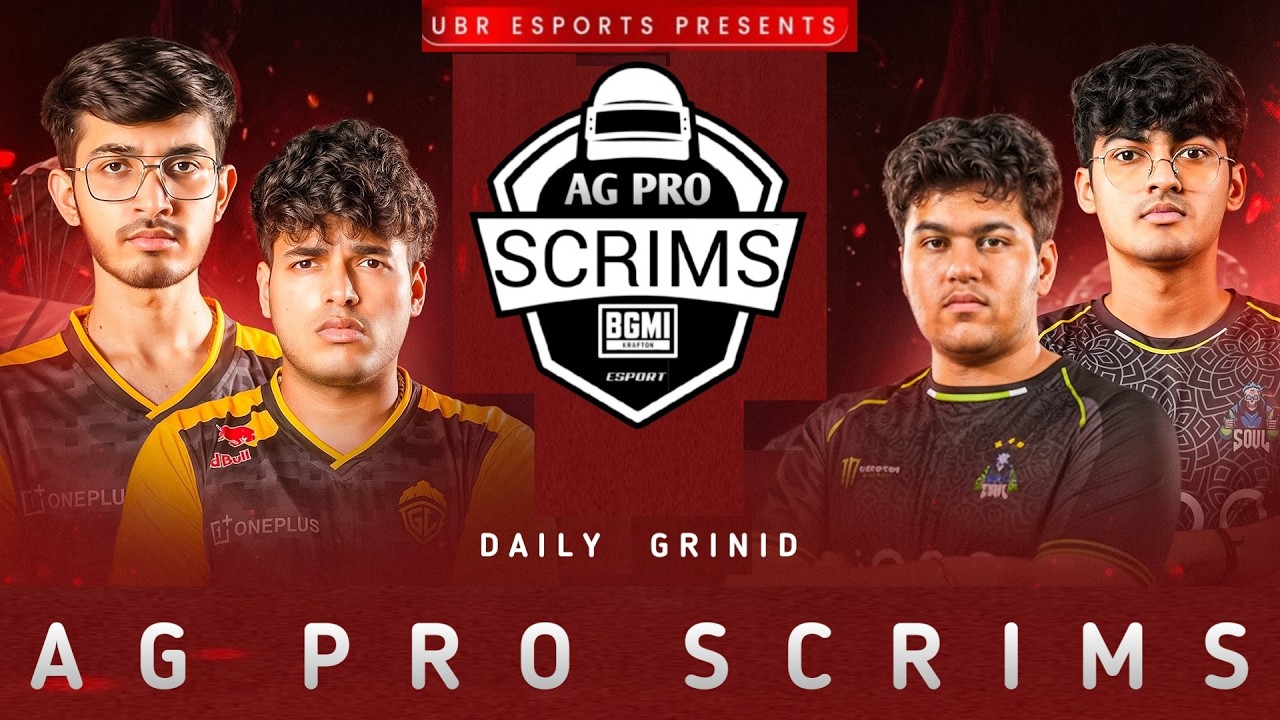 GODLIKE 💛 ::AG PRO DAILY GRINID SCRIMS  BGIS ROUND FOR WARM UP  @GodLikeEsportss  @S8ULGG