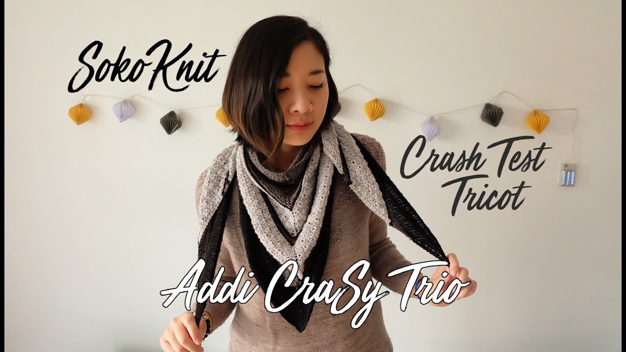 Crash test aiguilles Addi Crasy Trio