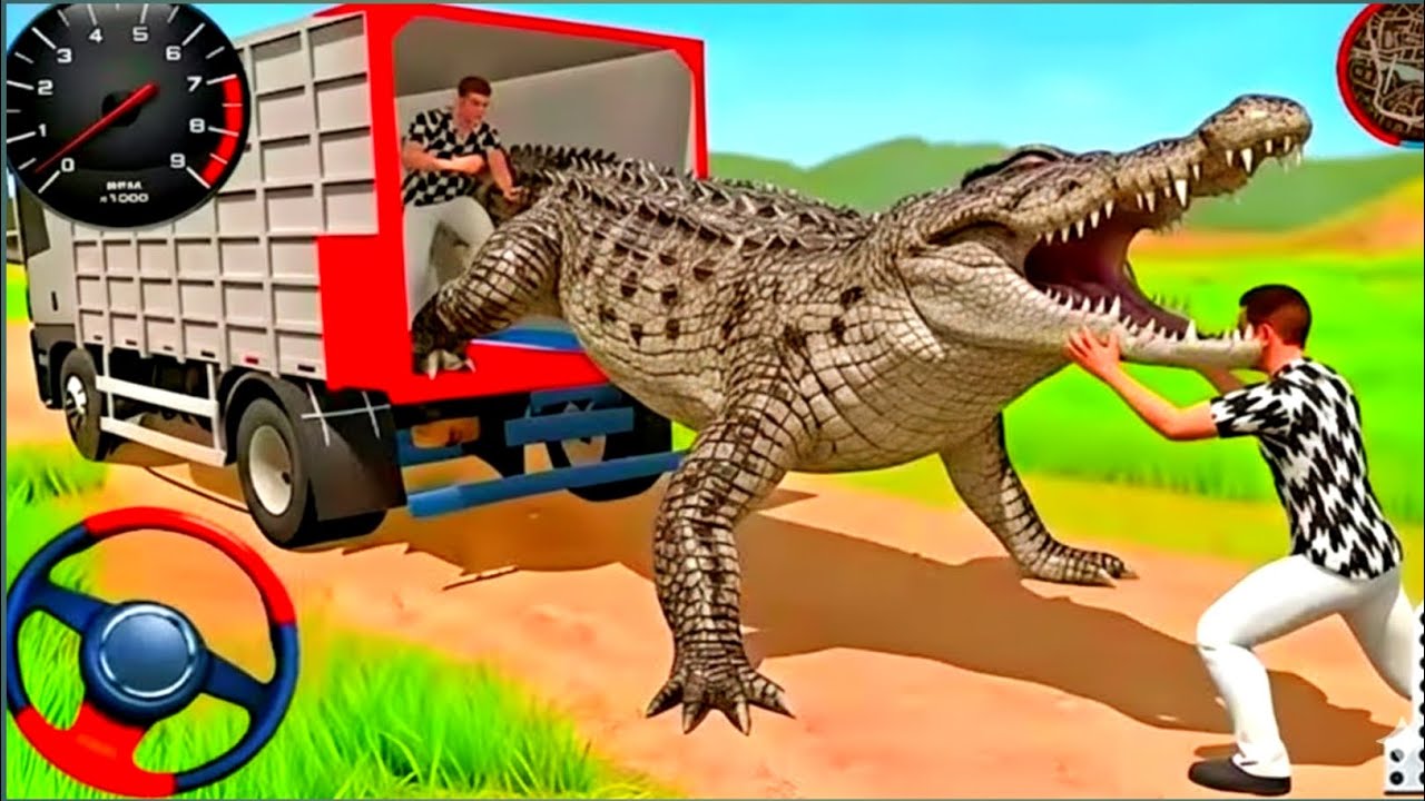 Animal Cargo Truck Driving Game 3D - Animal Transport Cargo Truck 2024 - Android Gameplay