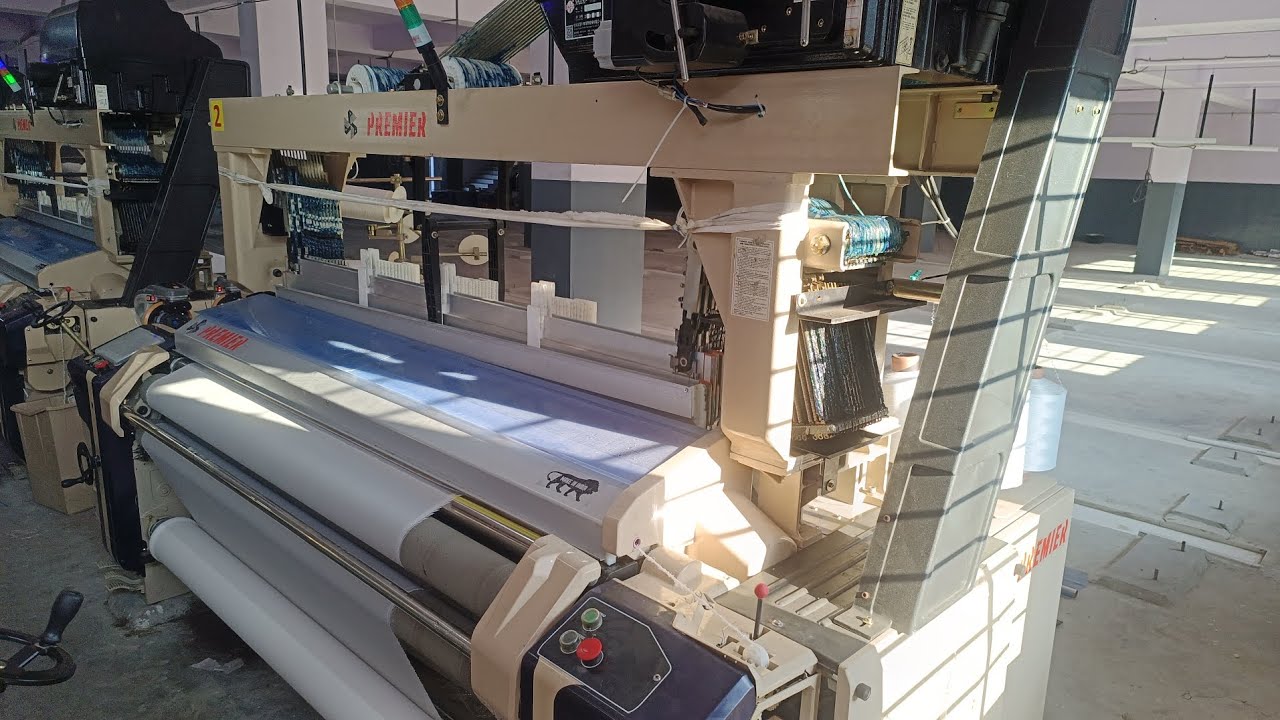New Water jet running in GM umbel surat By PREMIER LOOM