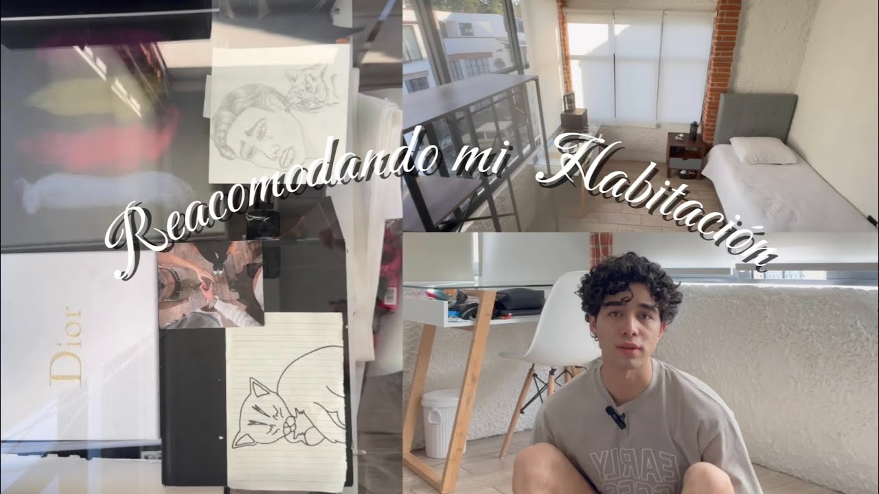 Reordenando mi habitación // room tour
