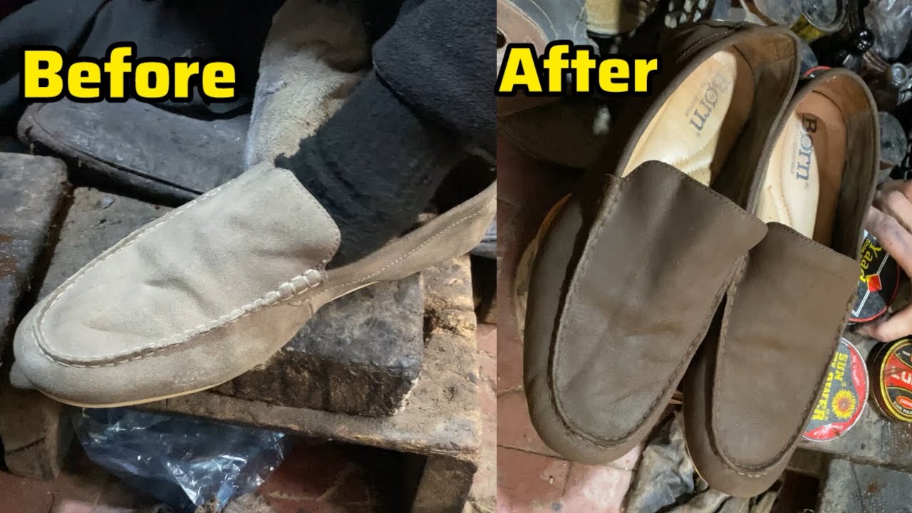 Pro Shoe Shine Technique for Crazy Glossy Leather!