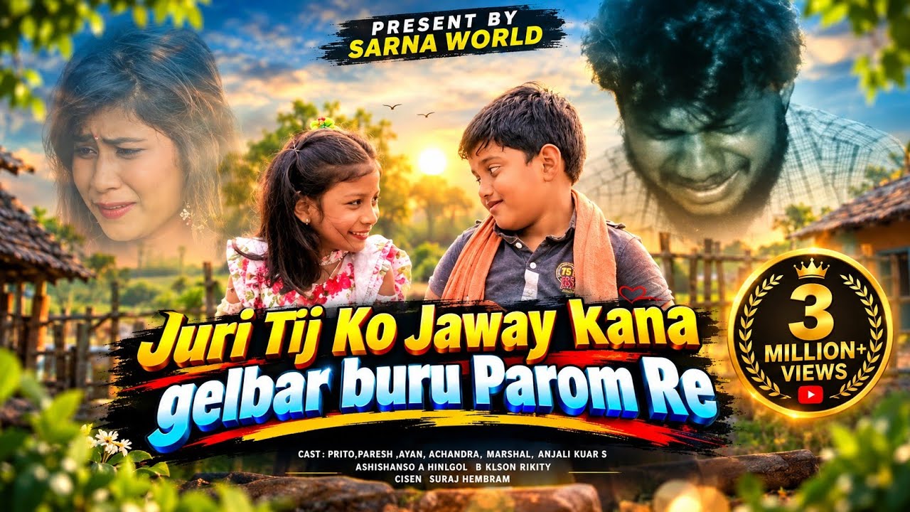 juri tinj ko jaway kana gelbar buru parom Re//New Santali Video Song 2024//New Santali Video