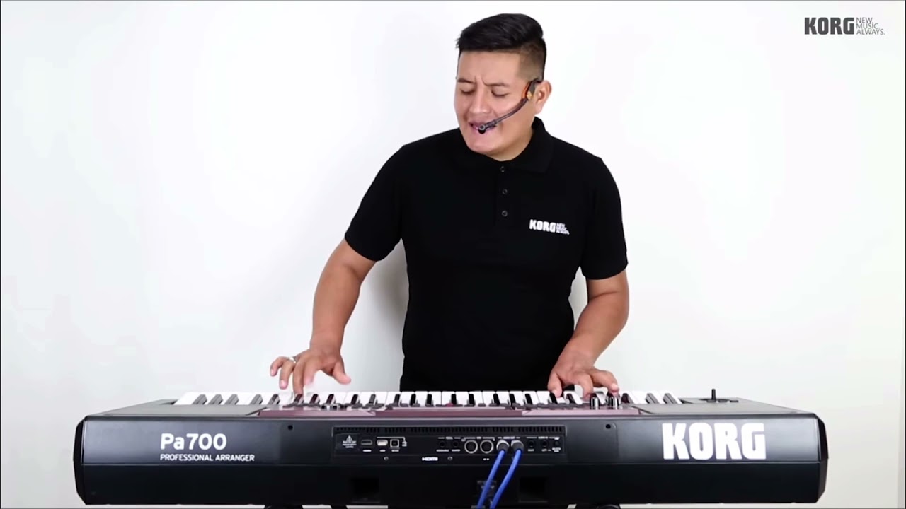 Téclado Korg Pa 700 Cuestión de Fe 2021