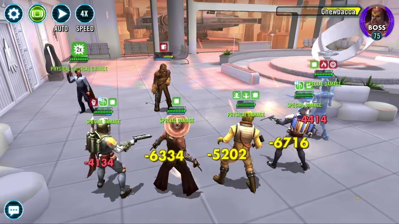 Star Wars Galaxy Of Heroes Chewbacca unlock