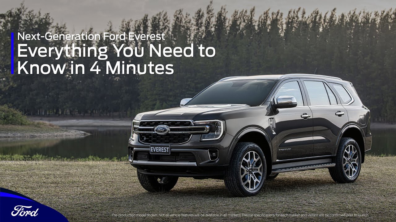 Next-Generation Ford Everest: Everything You Need to Know in 4 Minutes | Ford New Zealand