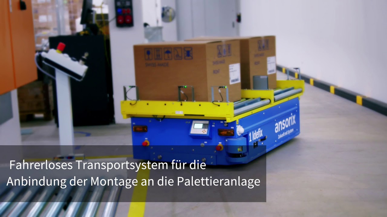 Effiziente Intralogistiklösung für V-ZUG AG