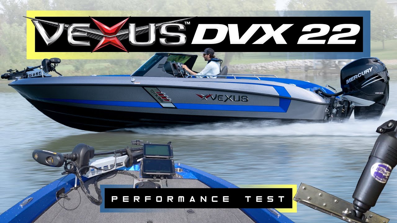 Тест производительности Vexus Boats DVX 22 (МАКСИМАЛЬНАЯ СКОРОСТЬ)