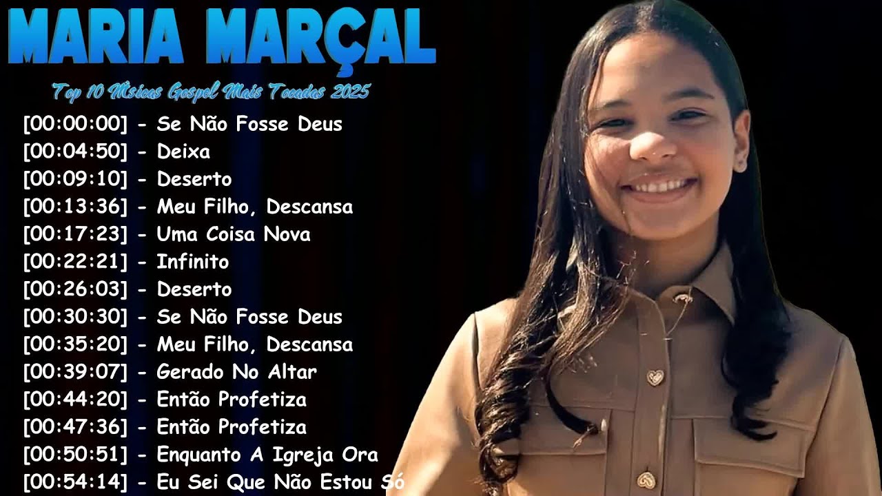Maria Marçal As Melhores | Músicas Gospel Mais Tocadas 2025 | Hinos Evangélicos