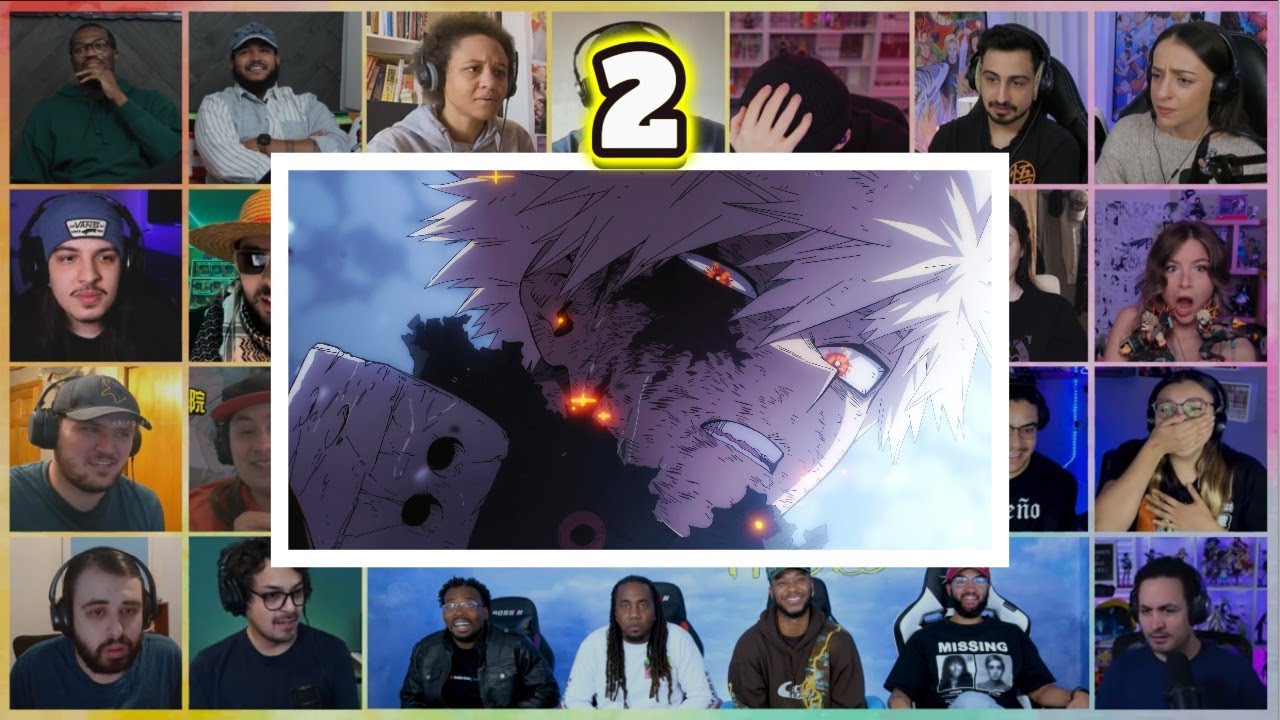 My Hero Academia Season 8 Episode 2 Mega Reaction Mashup + Ending | 僕のヒーローアカデミア