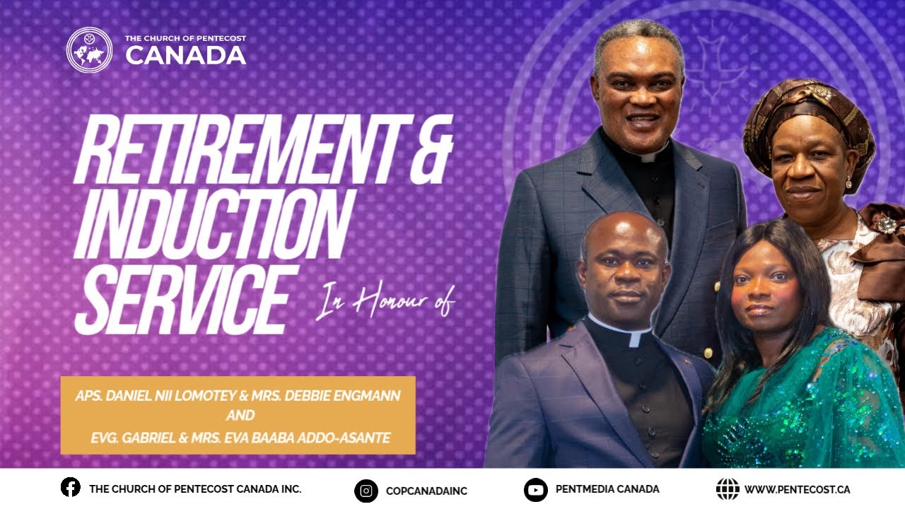 Retirement & Induction Service of Aps. Engmann and Family & Evg. Addo-Asante and Family | 09/21/2025
