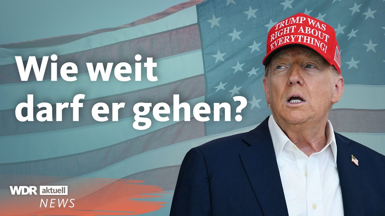 Donald Trump: Entlassungen, Abschiebungen, Todesstrafe &ndash; geht er zu weit? | WDR Aktuelle Stunde