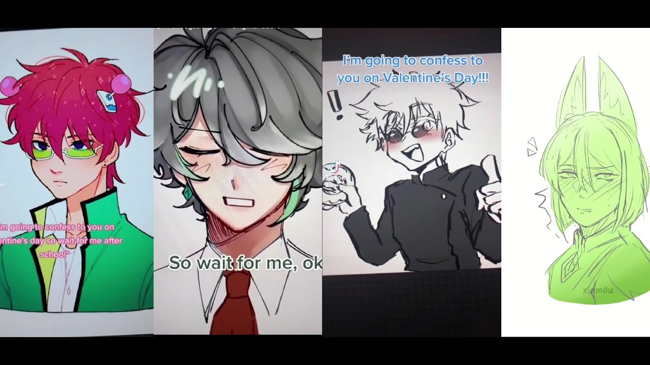 i'm going to confess to you on valentines day compilation (tiktok/Instagram) trend!