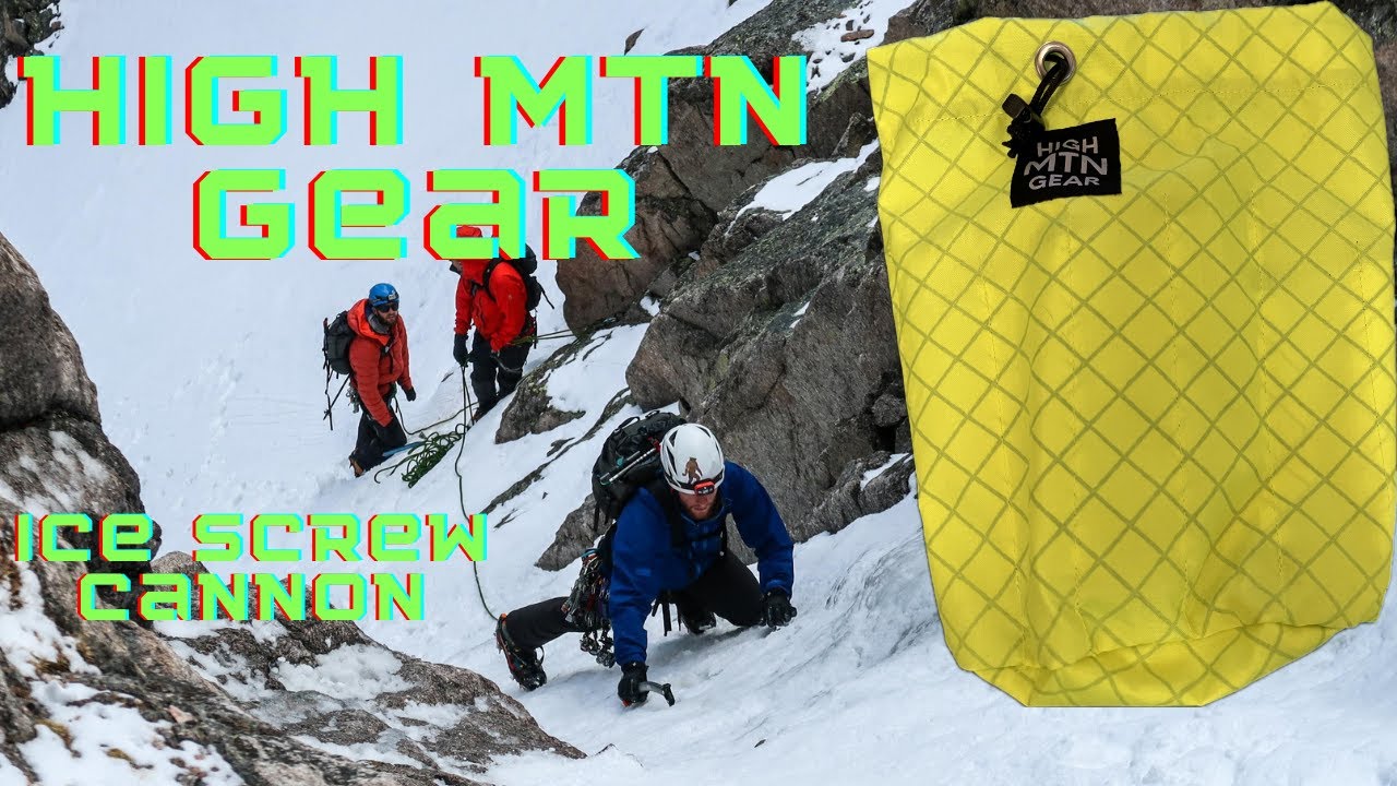 High Mountain Gear Ice screw cannon