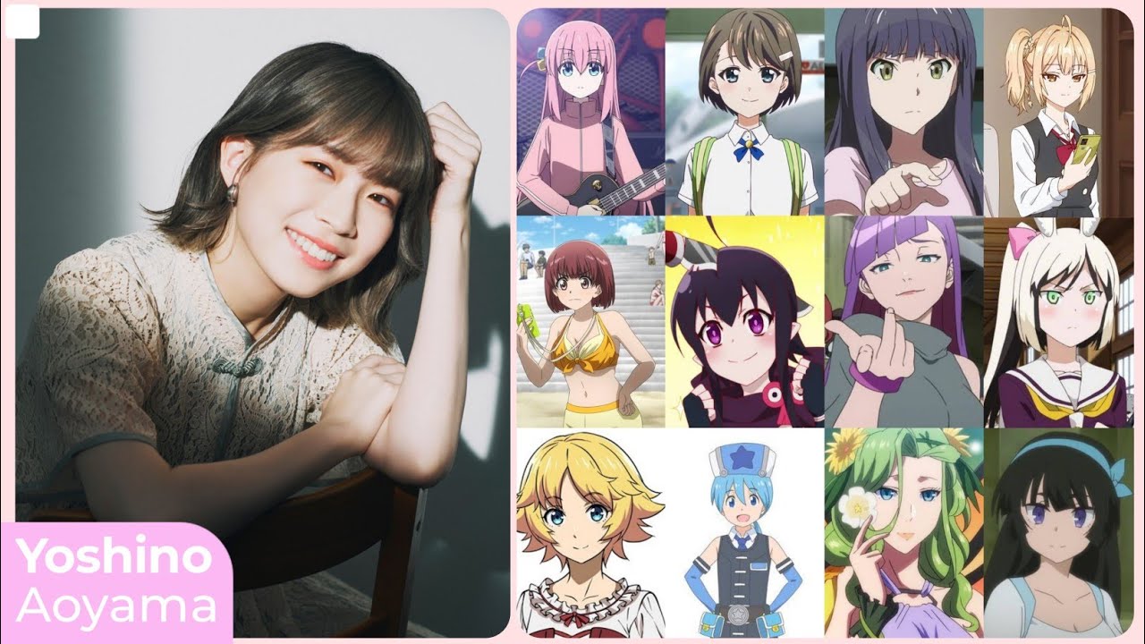 Yoshino Aoyama [青山 吉能] Top Same Voice Characters Roles