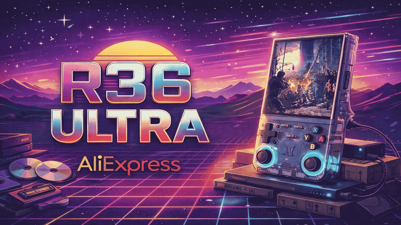 📦 Приставка R36 Ultra unboxing — AliExpress знову здивував