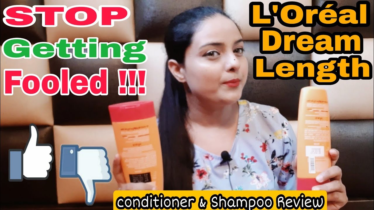 I tried Loreal dream Length Shampoo & Conditioner Review / Non sponsored video/