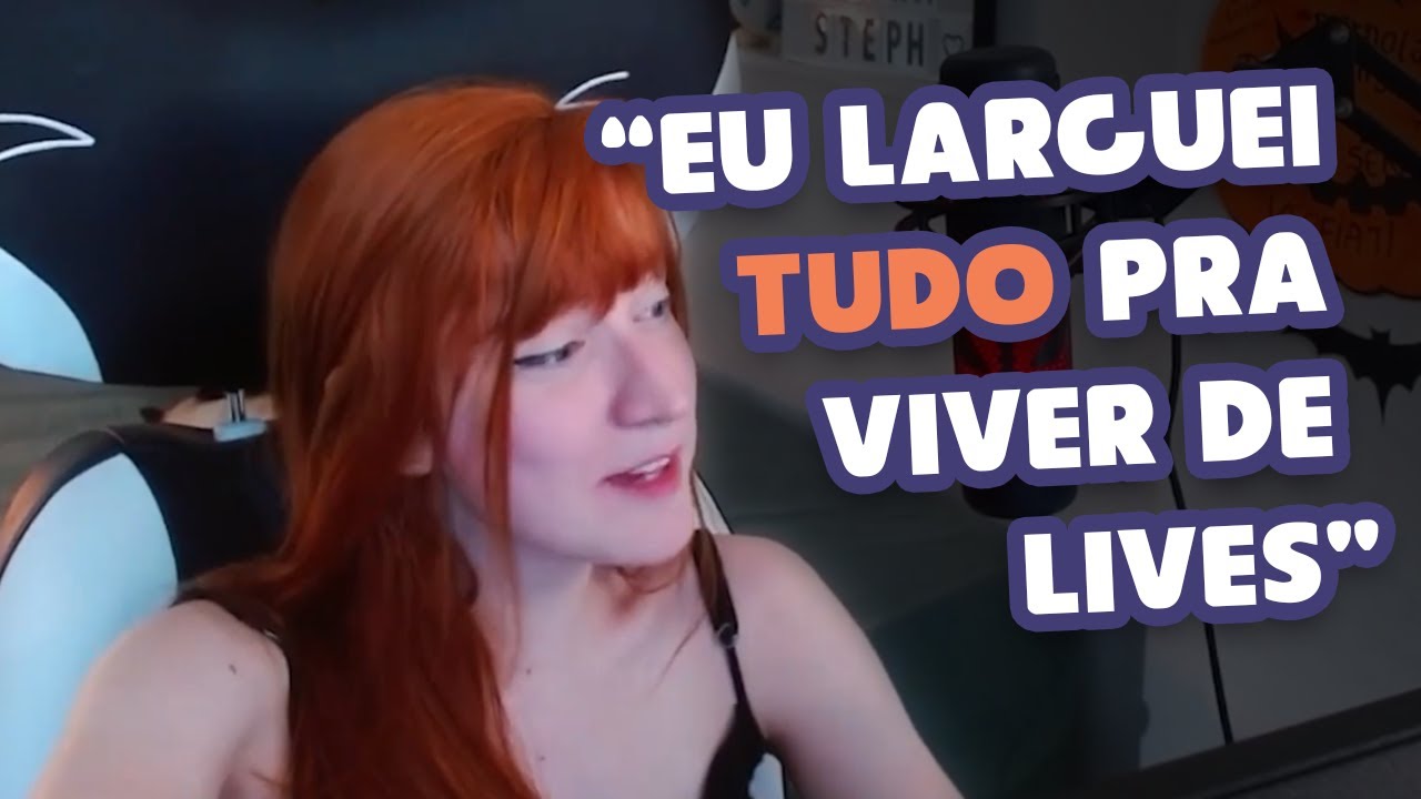 STEPH VIEIRA CONTA COMO VIROU STREAMER  | Lives da Steph
