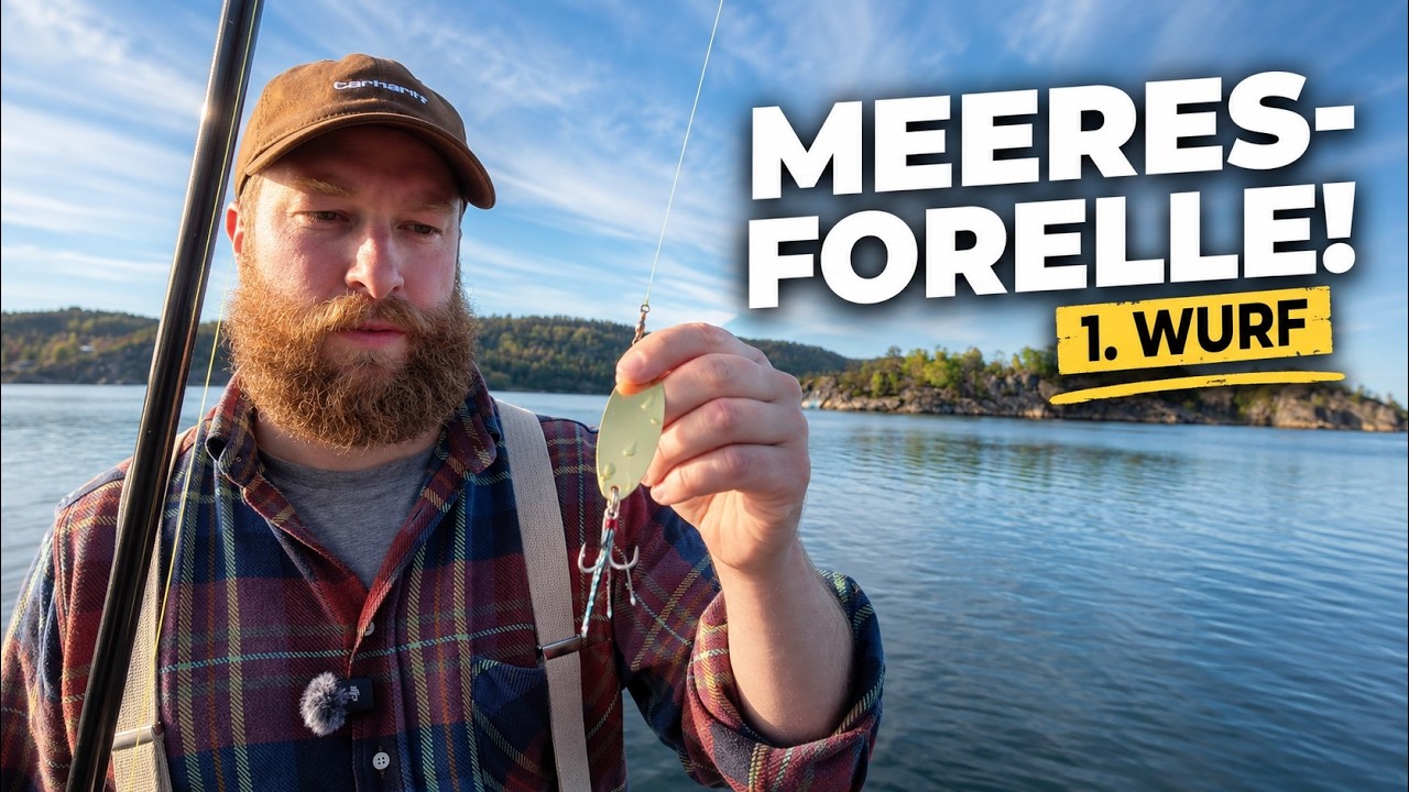 🎣 Frischer geht&rsquo;s nicht: Meeresforelle in Norwegen selbst gefangen & direkt gegessen!
