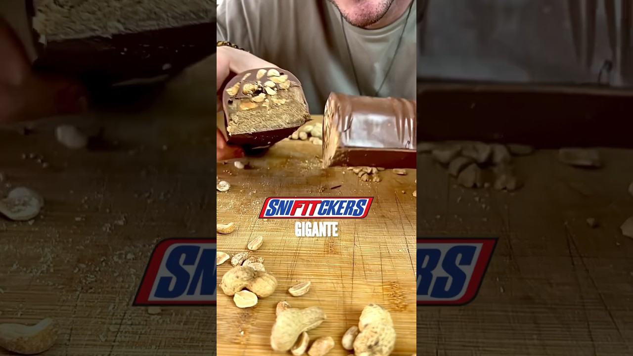 SNICKERS GIGANTE #receta #recetas