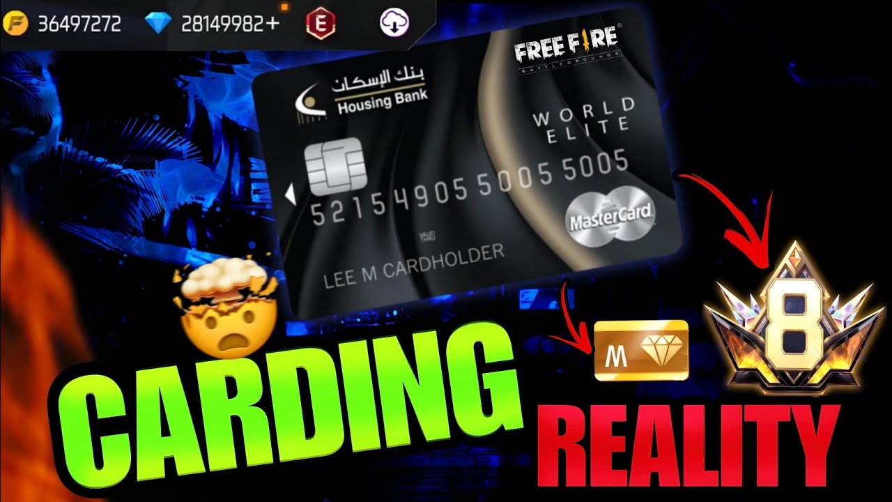 FREE FIRE CARDING 🤑 | Free Cards Scam Exposed 😱 | Account Ban Warning